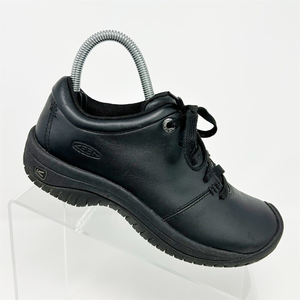 KEEN Utility PTC Oxford Womens Work Shoes Black Slip Resistant Lace Up Size 6.5